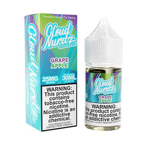 CLOUD NURDZ SALT - GRAPE APPLE ICED