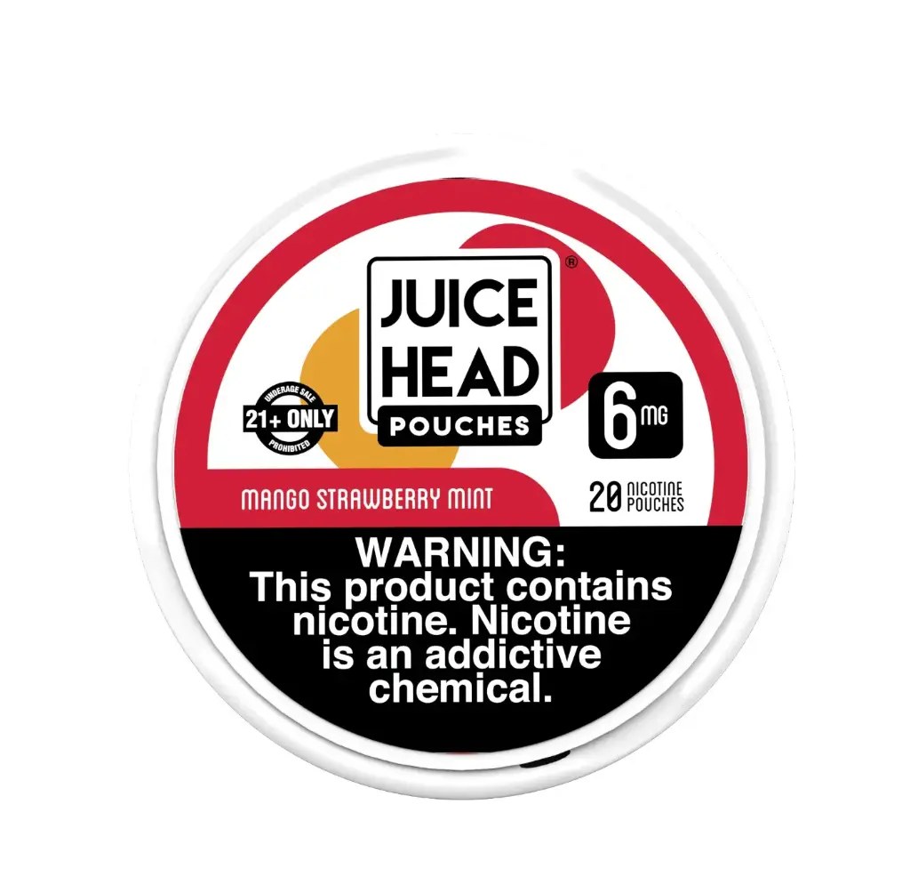 JUICE HEAD POUCHES - MANGO STRAWBERRY MINT