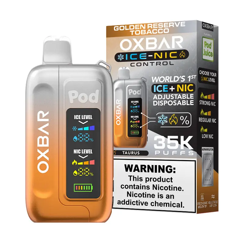 OXBAR x POD JUICE - GOLDEN RESERVE TOBACCO