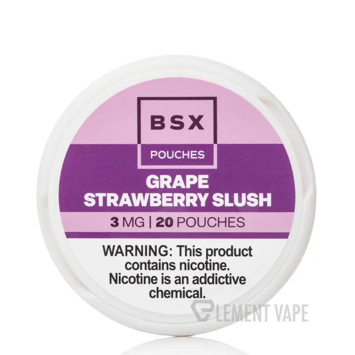 GLAS BSX POUCHES - GRAPE STRAWBERRY SLUSH
