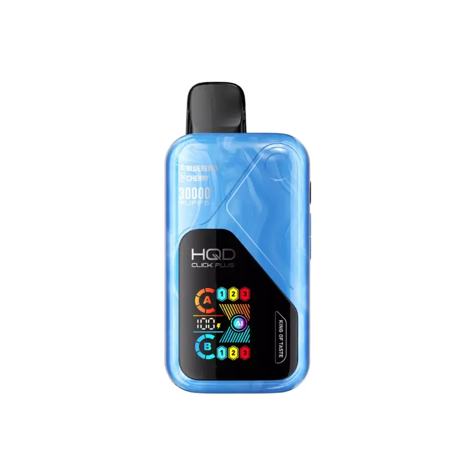 HQD CLICK PLUS - BLUE RASPBERRY GRAPE