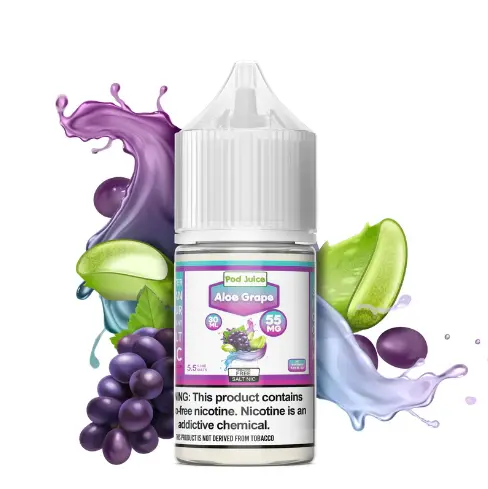 POD JUICE SALT - FREEZE ALOE GRAPE