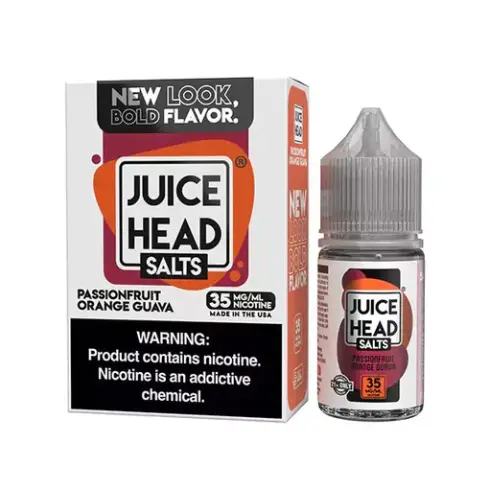 JUICE HEAD SALTS - PASSIONFRUIT ORANGE GUAVA