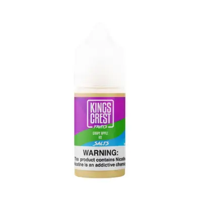 KINGS CREST SALTS - GRAPE APPLE ICE