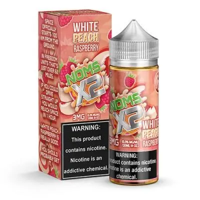 NOMS X2 - WHITE PEACH RASPBERRY