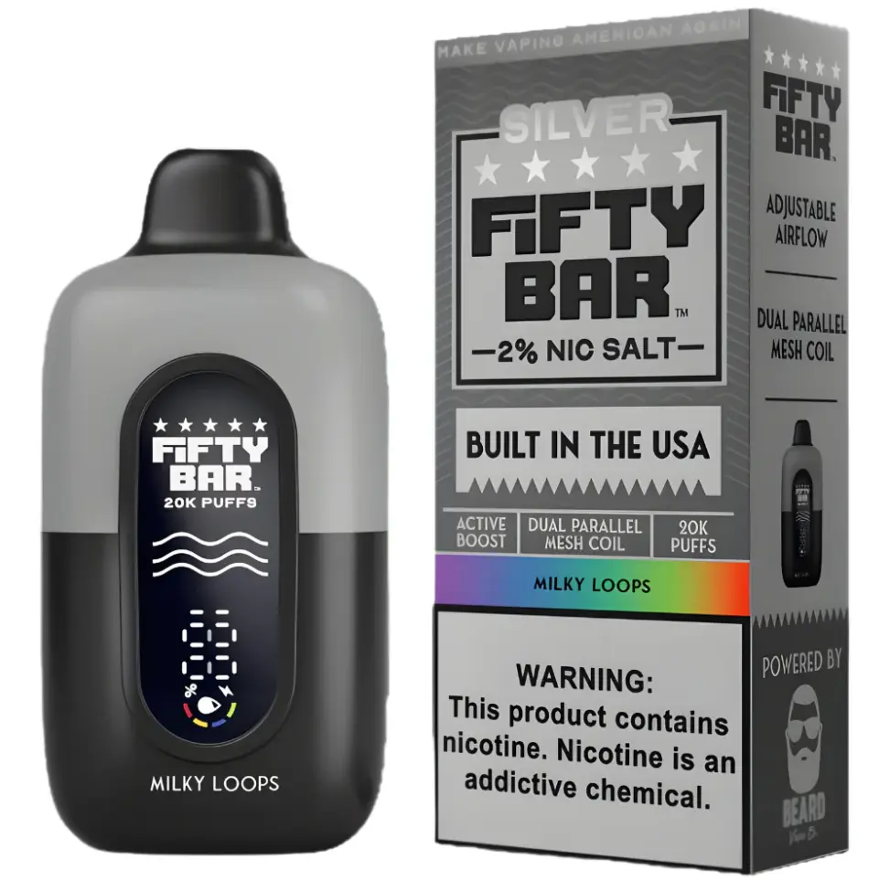 FIFTY BAR SILVER SERIES - MILKY LOOPS