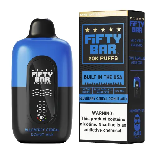 FIFTY BAR V2 - BLUEBERRY CEREAL DONUT MILK