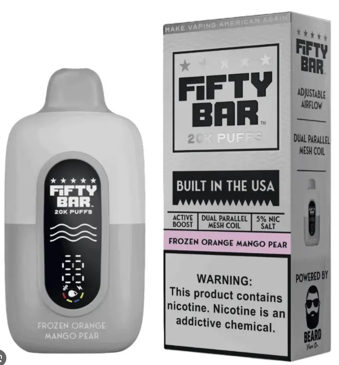FIFTY BAR V2 - FROZEN ORANGE MANGO PEAR
