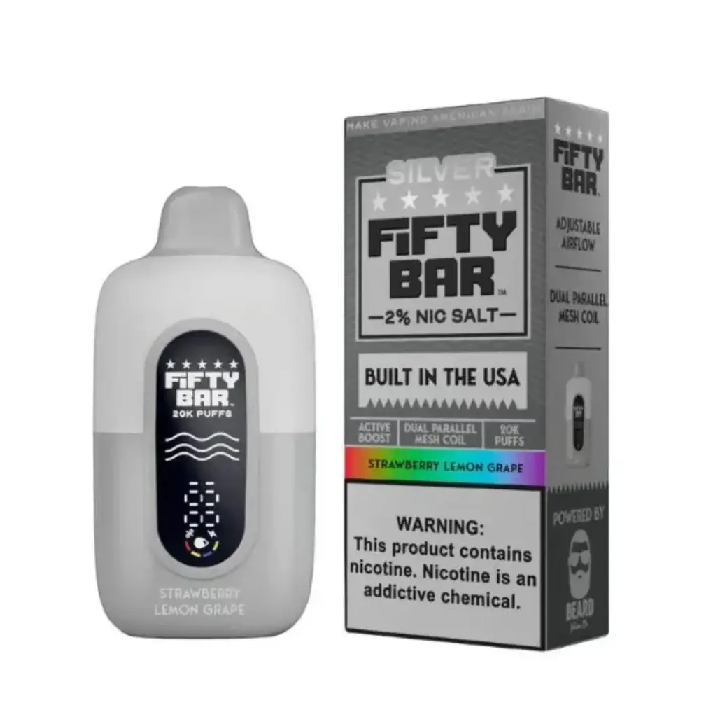FIFTY BAR V2 - STRAWBERRY LEMON GRAPE