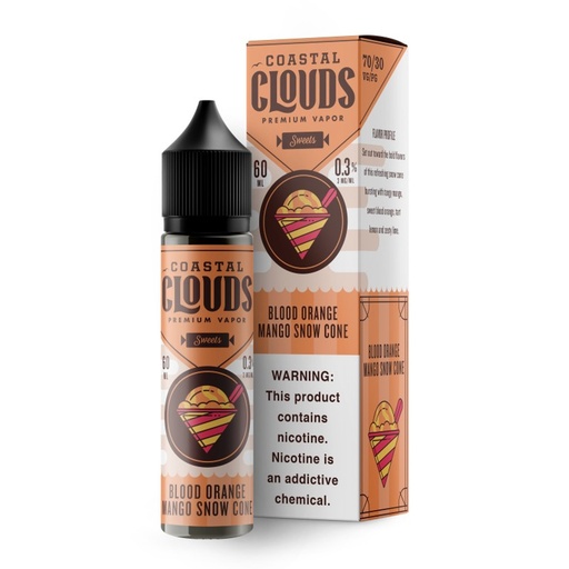 [443] COASTAL CLOUDS - BLOOD ORANGE MANGO SNOW CONE