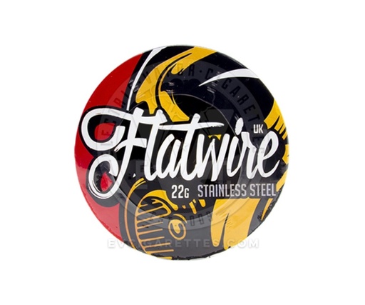 [452] FLATWIRE UK - SS316L WIRE 22AWG 