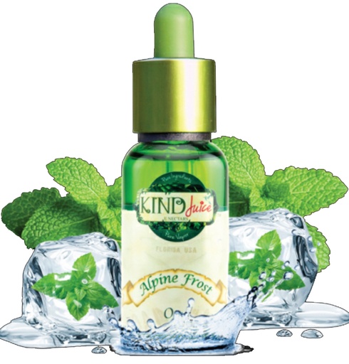 [697] KIND JUICE - ORGANIC E-JUICE - ALPINE FROST 