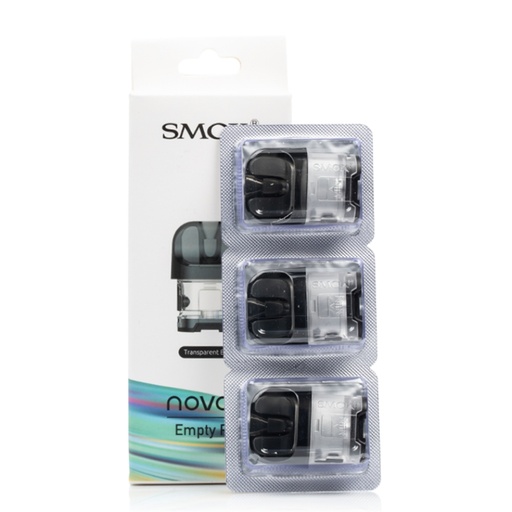 [2629] SMOK - CARTUCHO NOVO 4 TRANSPARENT BLACK