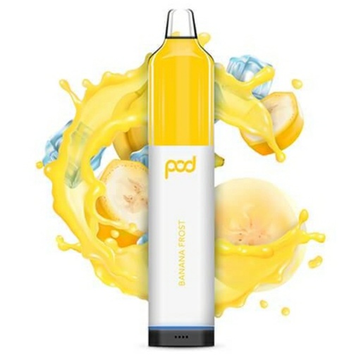 [2713] POD JUICE - FLO POD MESH V2 5500PUFFS - BANANA FROST