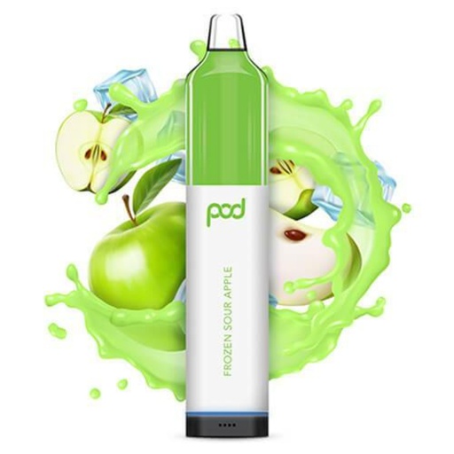 [2714] POD JUICE - FLO POD MESH V2 5500PUFFS - FROZEN SOUR APPLE