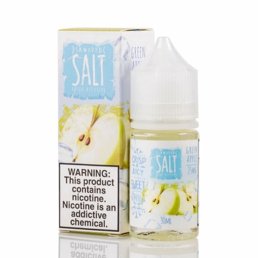 [2797] SKWEZED EJUICE SALTS - GREEN APPLE ICE