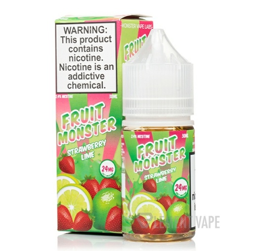 [2865] FROZEN FRUIT MONSTER SALT - STRAWBERRY LIME ICE