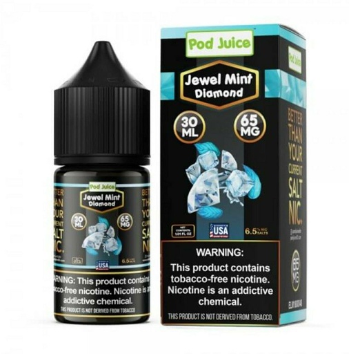 [4041] POD JUICE SALT BOLD SERIES - JEWEL MINT DIAMOND 