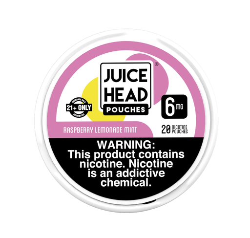 JUICE HEAD POUCHES - RASPBERRY LEMONADE MINT