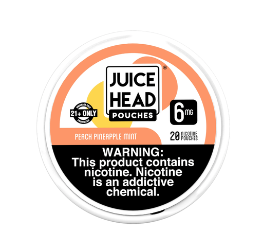JUICE HEAD POUCHES - PEAH PINEAPPLE MINT