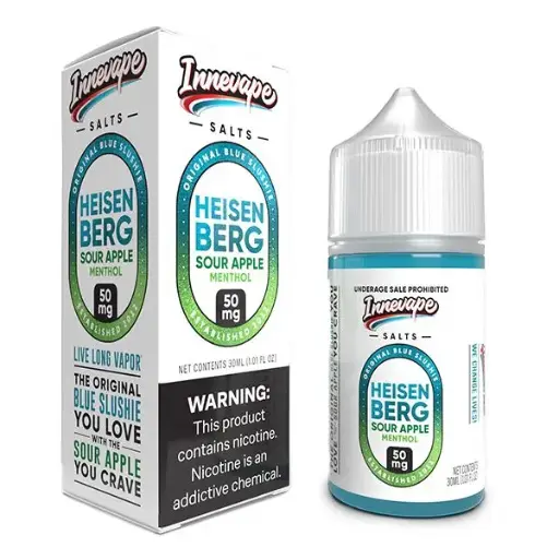 INNEVAPE SALTS - HEISENBERG SOUR APPLE MENTHOL