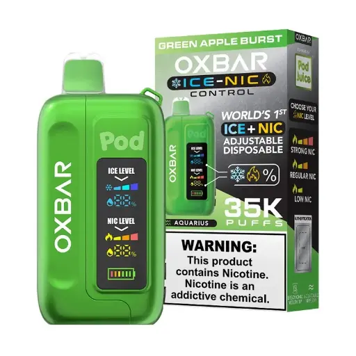 OXBAR x POD JUICE - GREEN APPLE BURST