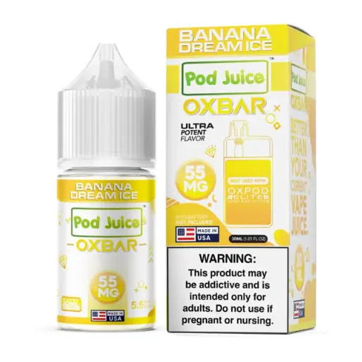POD JUICE x OXBAR SALT- BANANA DREAM ICE