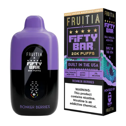 FIFTY BAR FRUITIA - BONKER BERRIES