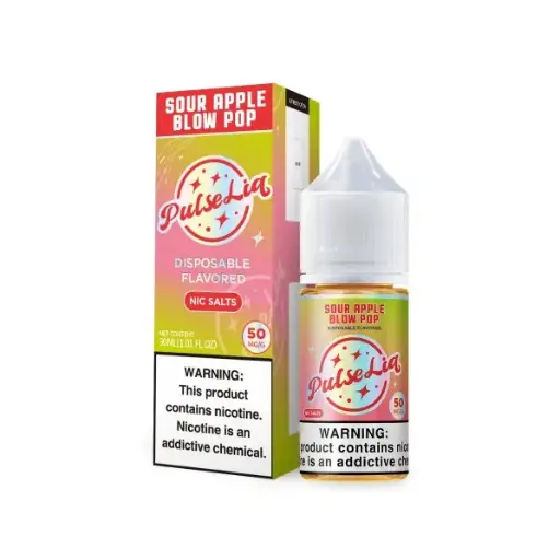 GEEKBAR PULSE LIQ SALT - SOUR APPLE BLOW